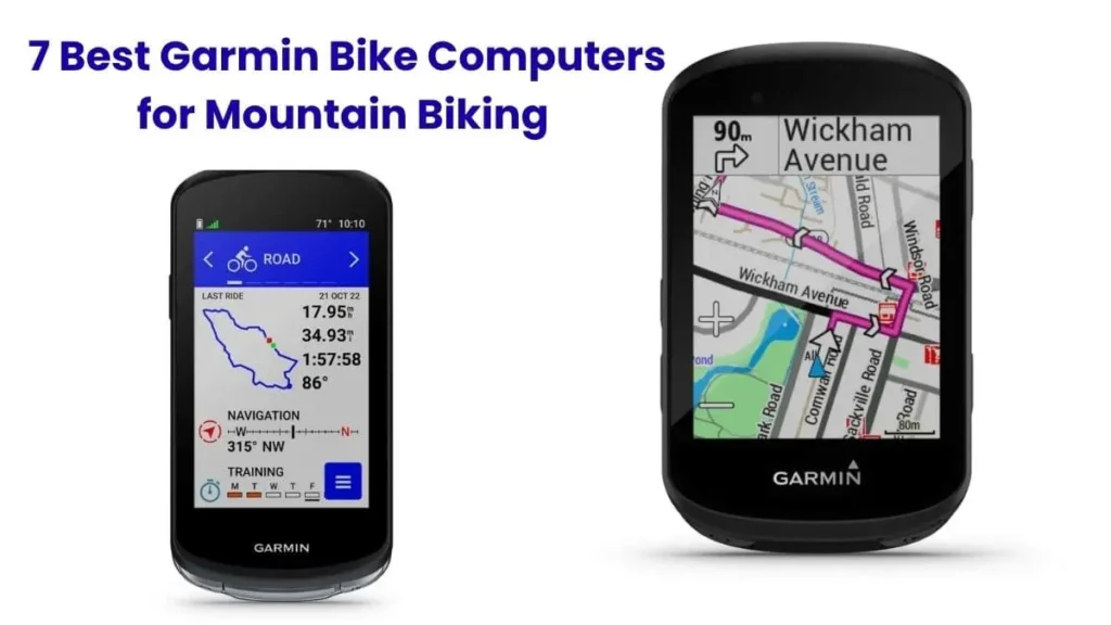 Garmin Bike Computers for Mountain Biking
